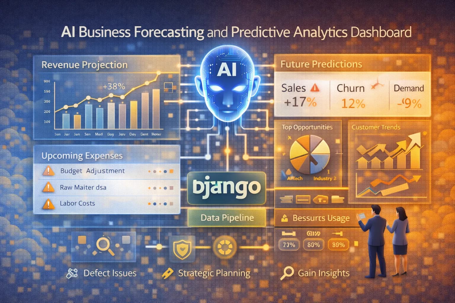 Using AI for Business Forecasting and Predictive Analytics