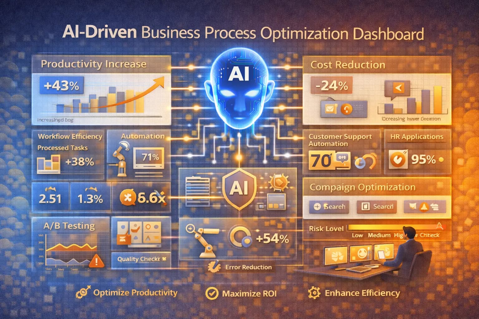 AI for Business Process Optimization and Efficiency